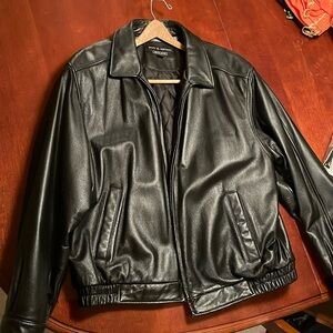 Men’s genuine leather coat